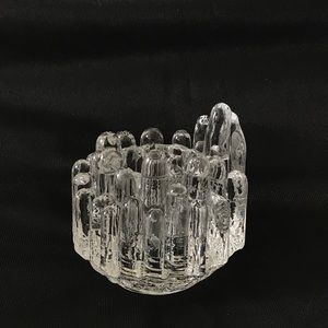 Volcano Candleholder Glass